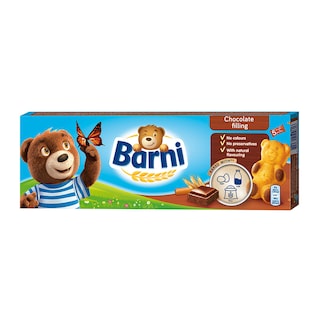Biskvit Barni choco150g(5x30g)