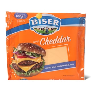 Sir topljeni Cheddar Biser 100g