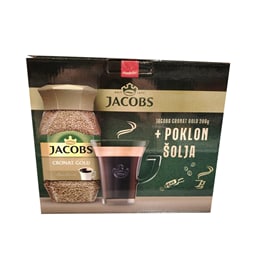 Kafa Cronat Gold Jacobs 200g+solja