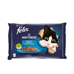 Hrana za macke riba Felix 4x85g