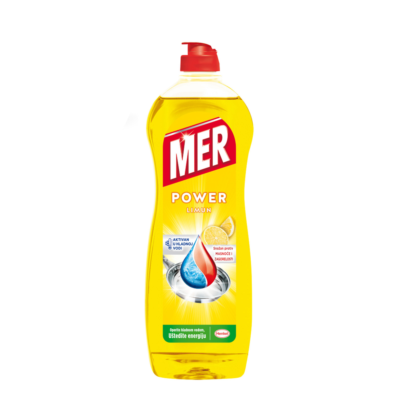 Deterdz.za pranje sudova Mer lemon 750ml