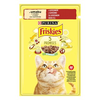 Preliv za macke Friskies govedina 85g