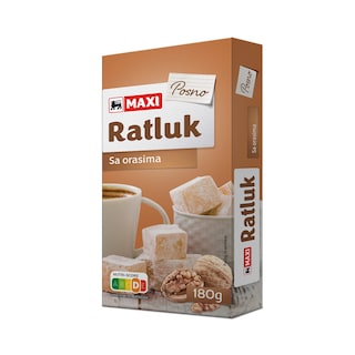 Ratluk sa orasima Maxi 180g