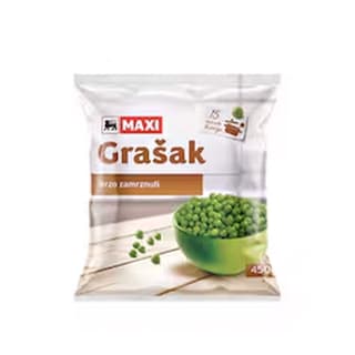 Smrz.grasak Maxi/Gustona 450g