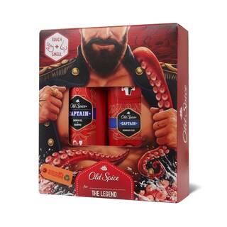 Set Captain SG+Stik Old Spice