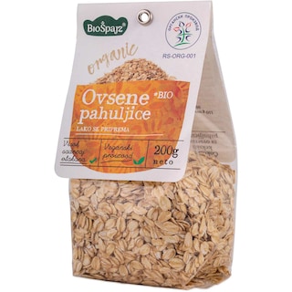 Ovsene pahuljice 200g,BIO