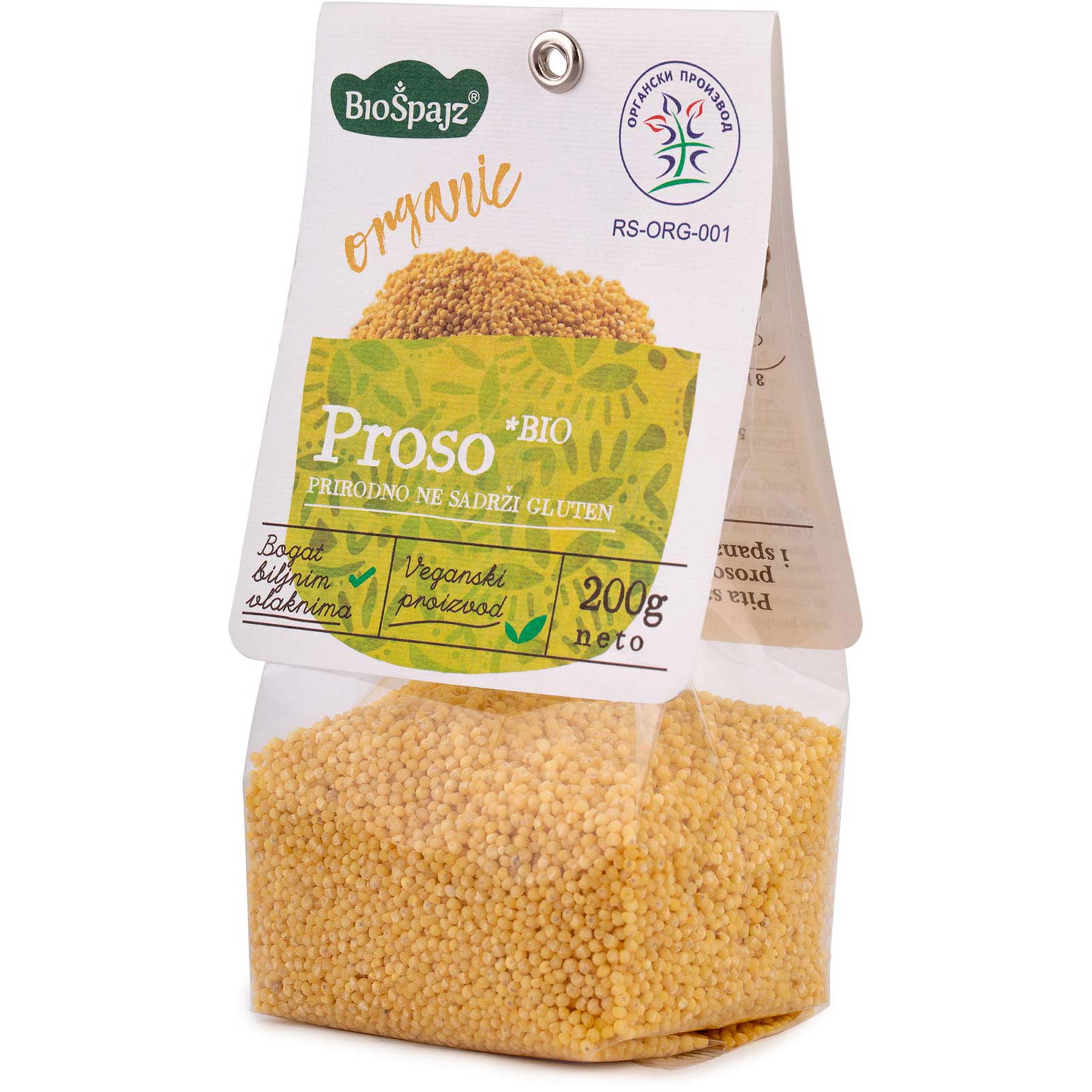 Proso 200g,BIO