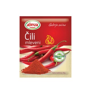 Cili mleveni Aleva 25gr