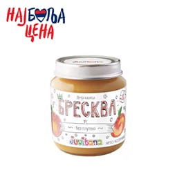 Kasica Juvitana breskva 128g