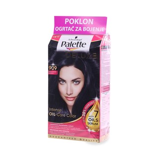 Farba/kosu Palette 909 plavo crna