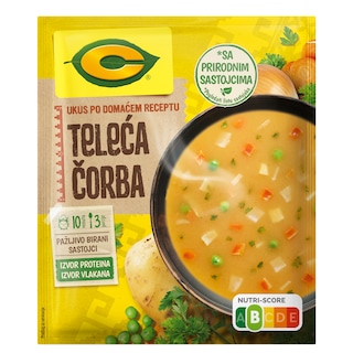 Corba teleca C 45g