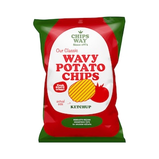 Cips rebrasti ketchup Cacanski 150g
