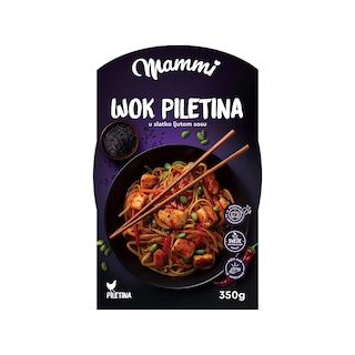 Wok piletina u slatko ljutom sosu 350g