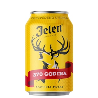 Pivo Jelen 0,33l lim