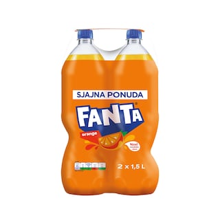 Fanta Orange 2x1,5l PET