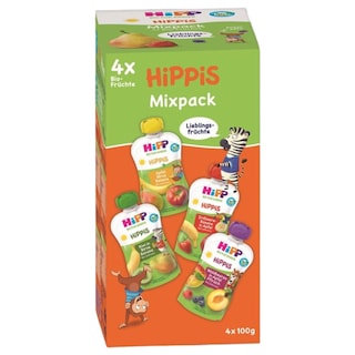 Mixpack Vocne Zabave Hipp-Bio 4x100g
