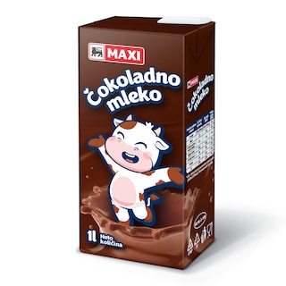 Cokoladno mleko Maxi 1l