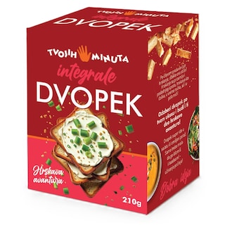 Integralni dvopek Tvojih 5 minuta 210g