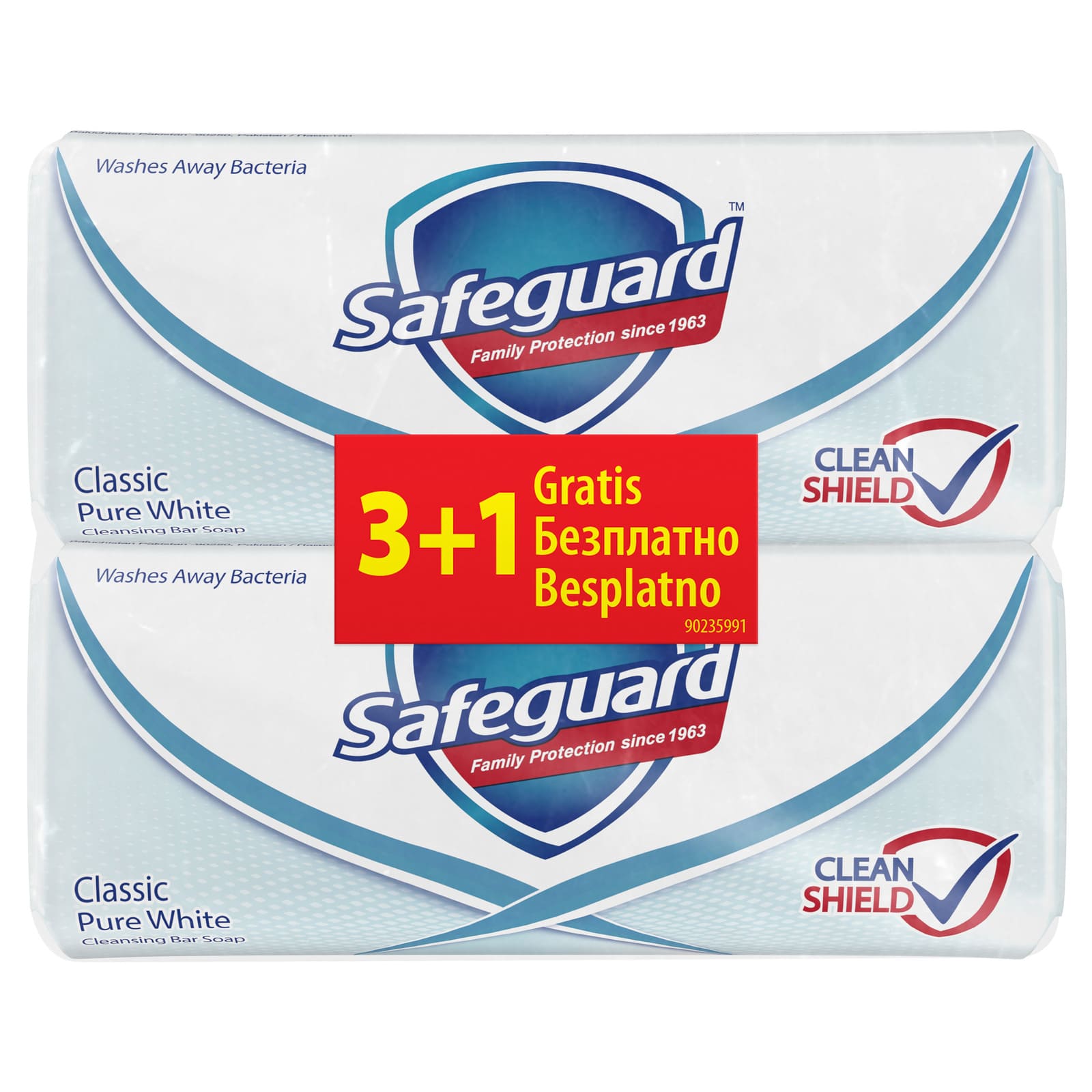 Sapun Safeguard 90g 3+1