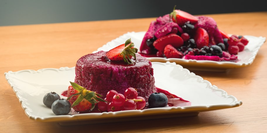 Letnji voćni puding