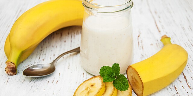 Banana jogurt